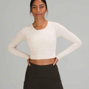 NWT Lululemon ebb to street long sleeve Sz 14
